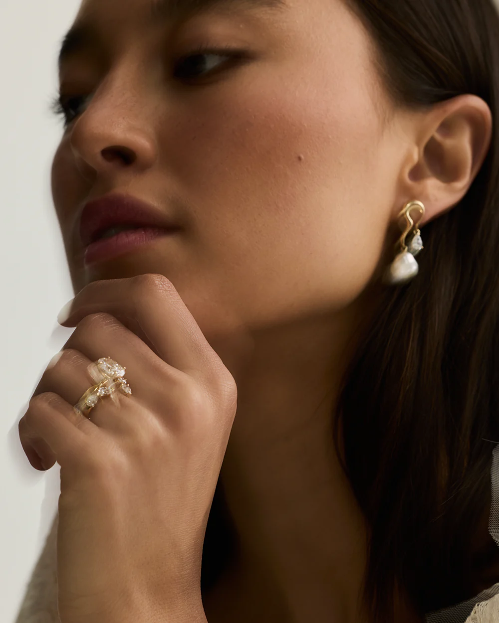 Adele Sculptural Earrings - Image 14