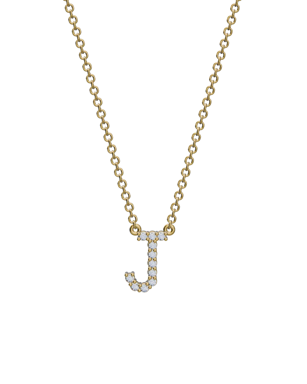 Diamond Initial Necklace - Image 22