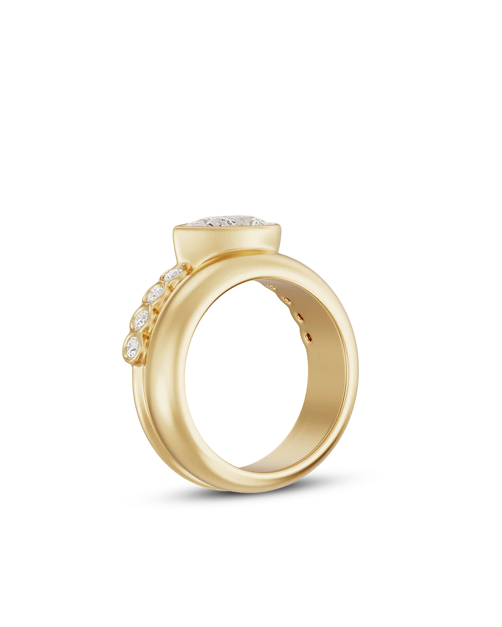 Margot 1.21ct East West Pear Diamond Ring - Image 9