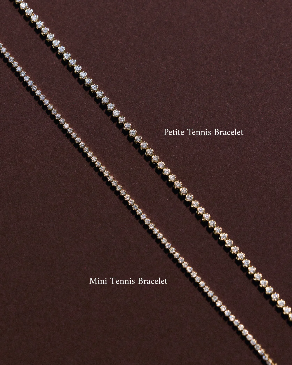 Petite Lab Grown Diamond Tennis Bracelet - Image 7