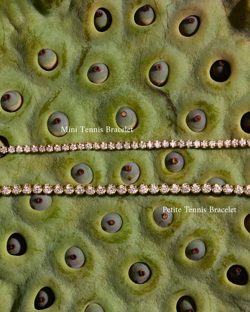 Petite Lab Grown Diamond Tennis Bracelet - Image 9